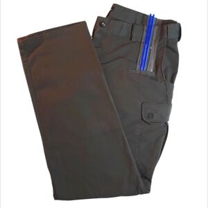 5.11+ Tactical Series Military Green Cargo Pants. Men's Size: W40x34L.